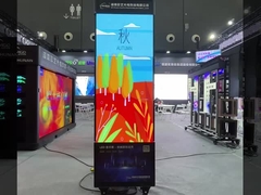 หน้าจอ LED หมุนในร่ม 2560 * 1600 หน้าจอแสดงผลกลางแจ้ง